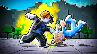 Pretending To Be A NOOB And Making People Ragequit in Roblox The Strongest Battlegrounds