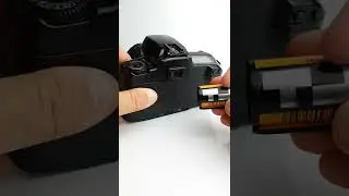 How to load film into a Canon EOS 10 