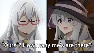 Majo no Tabitabi Episode 12 but only the scenes where she references herself