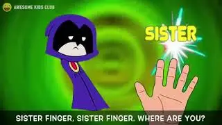 Teen Titans GO Daddy Finger Family Song!