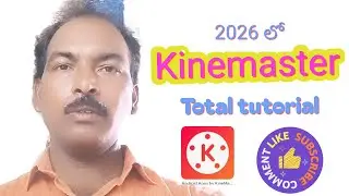 Kinemaster Full Tutorial Telugu | Mobile Editing Easy Steps 📱🔥
