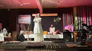 Rishikesh. Performance in the Devi Music Ashram. Tarini Sangita dd. 09.07.2024