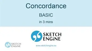 Concordance for beginners