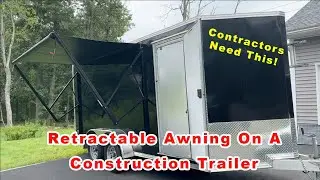 Installing A Retractable Awning For The Ultimate Traile Build #4 - Provided By RecPro!