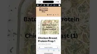 1:3 Protein Prep Method by Fit Healthy Macros