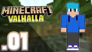 Minecraft Valhalla - O Início Com Vários Mods! (01)