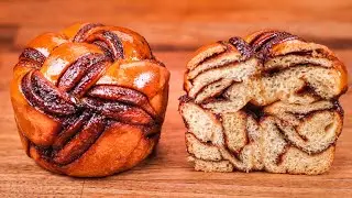 How to Make Chocolate Babka Muffins | Perfect Braided Mini Babka Bun Recipe