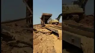Добыча золота в Африке. Золотодобыча на приборе 