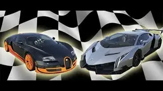 Bugatti Veyron vs Lamborghini Veneno