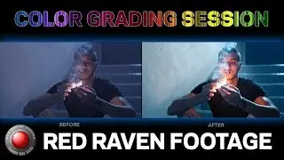 Color Grading RED Raven Footage in Davinci Resolve 14