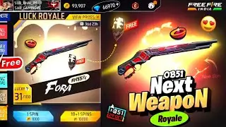 Next Weapon Royale Free Fire 😲 New Weapon Royale Gun Skin | Free Gun Skin OB51 New Weapon Royale 
