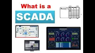 What is a SCADA ? | In application with DCS/PLC | Practical SCADA view live from plant