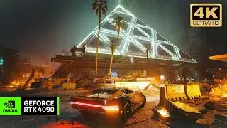 [4K] Cyberpunk 2077 Phantom Liberty RTX 4090 | PATH TRACING Ultimate Realism FX | STUNNING GRAPHICS!