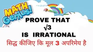 Prove that root 2 is irrational