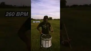 260 BPM Triple Stroke Roll