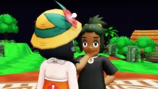 【Pokémon MMD】 Getting A Kiss On The First Date (Hau and Selene/Moon)
