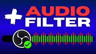 How To Remove OBS Background Noise on Microphone 🎙️ Add Audio Filter to Make Voice Sound Cleaner ✅️