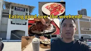Eating at the Lanai food court in Ala Moana🌴🤤🤙🏼 + Korean bbq & sizzling wafu steak