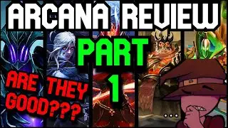 Reviewing EVERY ARCANA in DOTA 2 | Part 1
