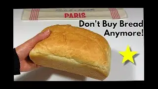 Stop Buying Bread! A New Easy & Delicious Recipe for Quick Bread, Just bake it!!