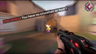 Unranked To IMMORTAL With No CROSSHAIR Or HUD!