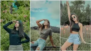Moody Green Lightroom Presets|| Moody Green Color Grading Editing In Lightroom Mobile