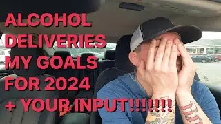 Answering Your Questions - My Goals For 2024 - DoorDash Ride Along 