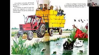 CAROLINE À LA FERME : JE LIS UN ALBUM POUR ENFANTS DES ANNÉES 50 ! #lecture #livrespourenfants #