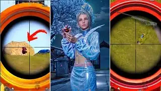 Sniper 🥰Attitude Revenge Kill With Ace Master Player 28 || Bgmi Tik Tok Sniper Quick Scope Headshots