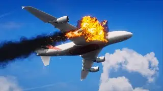 GTA 5 -- THE. BEST. EMERGENCY. LANDING. PLANE. CRASHES. EVER (PART 2)