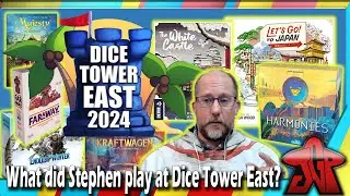 What did Stephen play at Dice Tower East 2024?