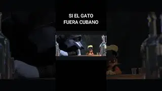 El Gato con botas 2 -Si fuera Cubano (Doblado a lo Cubano)Video Completo  Arriba #shortsclip #humor