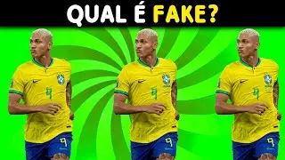 ENCONTRE A ÚNICA IMAGEM VERDADEIRA DO JOGADOR DE FUTEBOL, HÁ APENAS UMA DIFERENÇA! QUIZ DE FUTEBOL