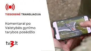 Tiesiogiai: komentarai po Valstybės gynimo tarybos posėdžio