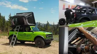 Bronco Giveaway Update | We customized a Ford Bronco with Uptop Overland & Lucid Wraps!
