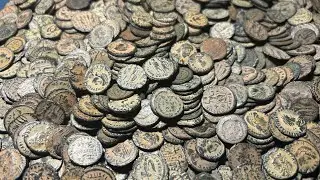 I Unboxed An Ancient Roman Coin Hoard (1,000+ Bronzes)