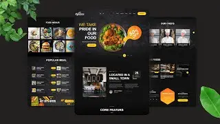 How To Make Responsive Restaurant Website Using HTML & CSS Only
