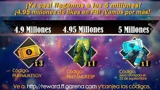 Nuevos Codigos FREE FIRE!!