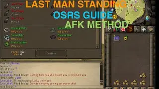 OSRS Last Man Standing Guide - AFK Method