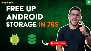 How to CLEAN or Free Up SYSTEM STORAGE on an ANDROID MOBILE in 76 S