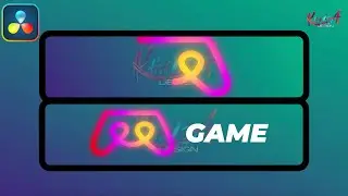 FREE !! Logo animation with gradient stroke in Davinci Resolve a29