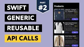 Part  2 - Generic & Reusable Get API Calls with URLSession + MVVM  + Singleton Pattern Swift 5 Hindi