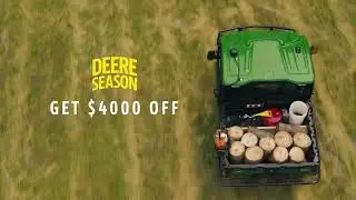 Save Bucks during John Deere DEERE SEASON!