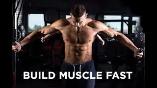 Build Muscle Fast || Techniques For Beginners.