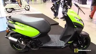2015 Peugeot Streetzone 12 Naked Scooter - Walkaround - 2014 EICMA Milan Motorcycle Exhibition