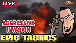 Call of Dragons LIVE: Z4 WAR AGGRESSIVE INVASION EPIC STRATEGY GG83 TFS EXG EIS BXS P2W ETC