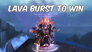 Lava Burst TO WIN - 9.2.7 Elemental Shaman PvP - WoW Shadowlands PvP