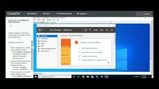 Testout | Network + | 6.5.15 Lab: Troubleshoot DNS Records