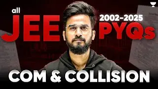 All JEE Main COM & COLLISION PYQs (2002-2025) | Complete Problem Analysis & Solutions
