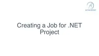 Jenkins: Creating a Job for .NET project